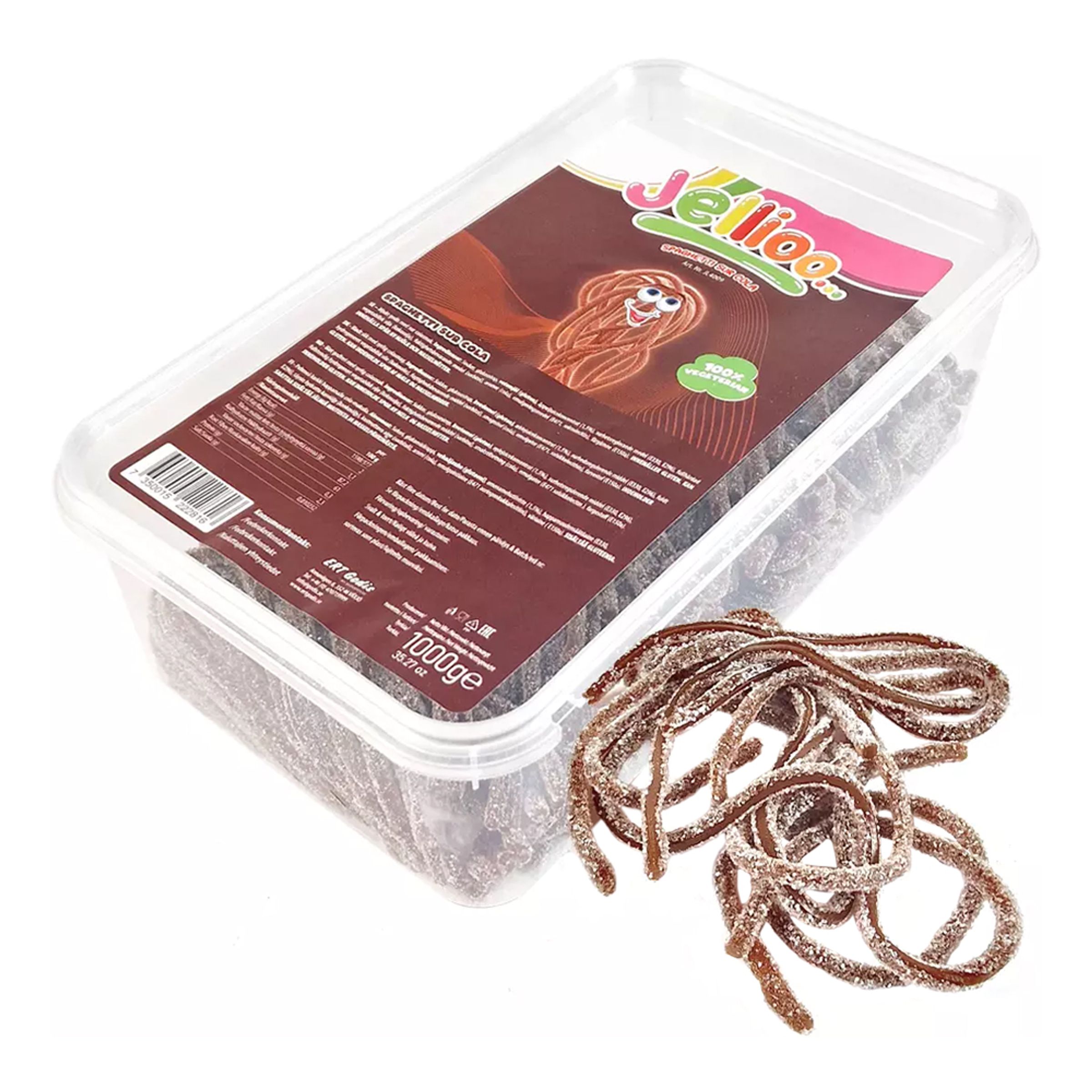 Spaghetti Sur Cola Økonomipakke - 1 kg