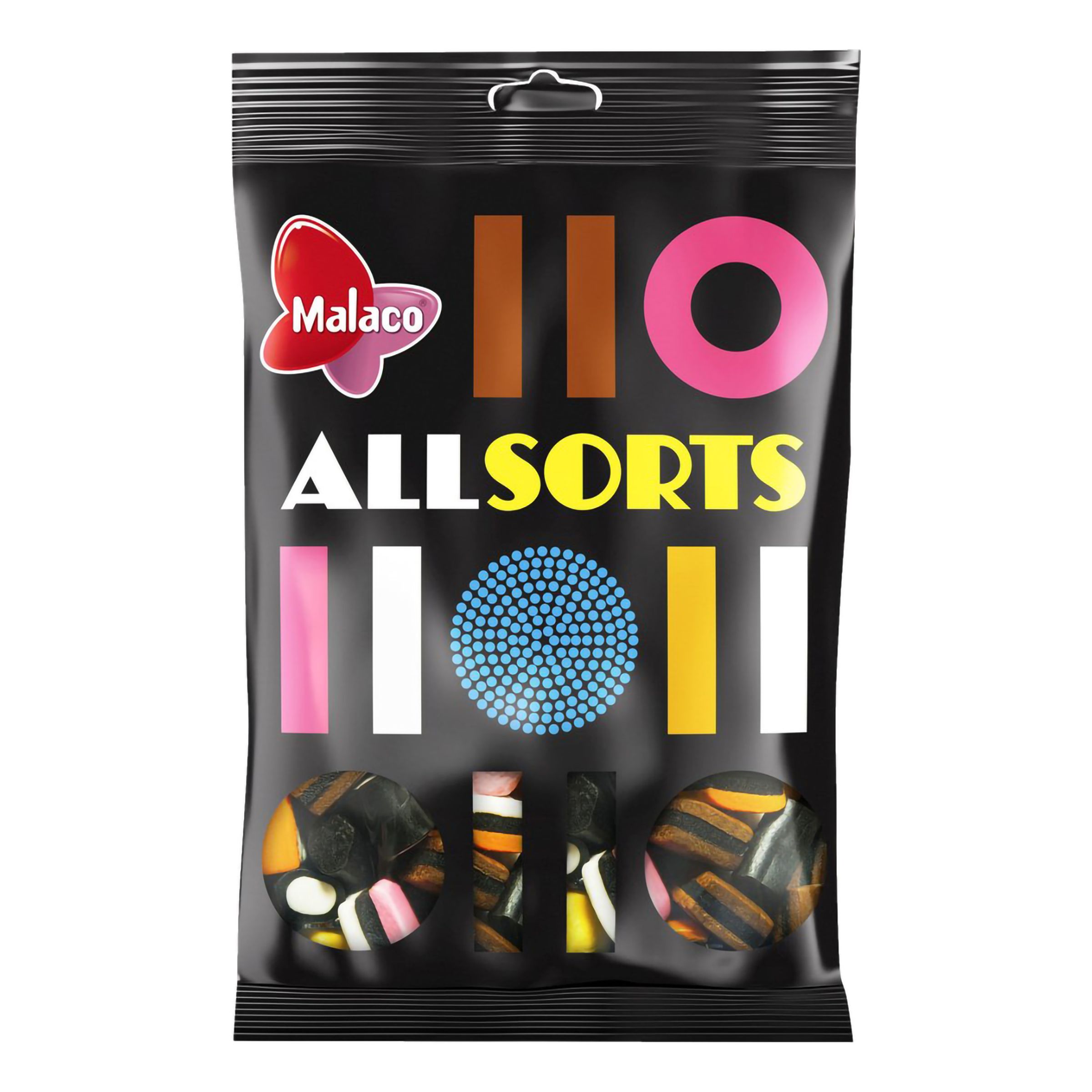 Allsorts Engelsk Lakridskonfekt - 400 gram