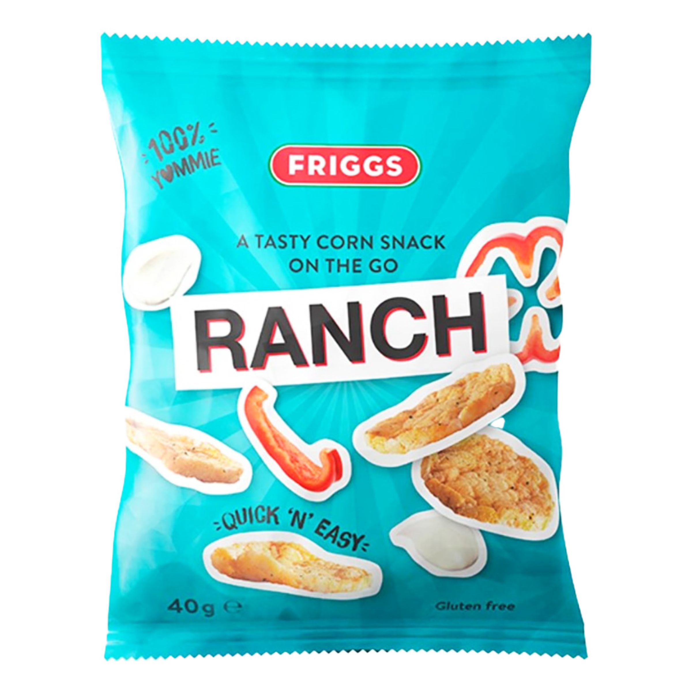 Friggs Mini Majskager Ranch - 40 gram