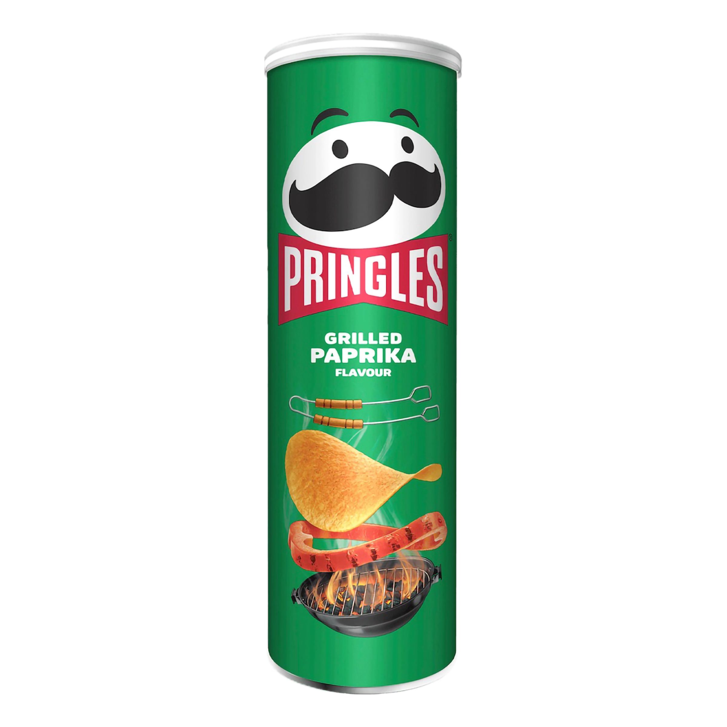 Pringles Grillet Paprika - 165 gram