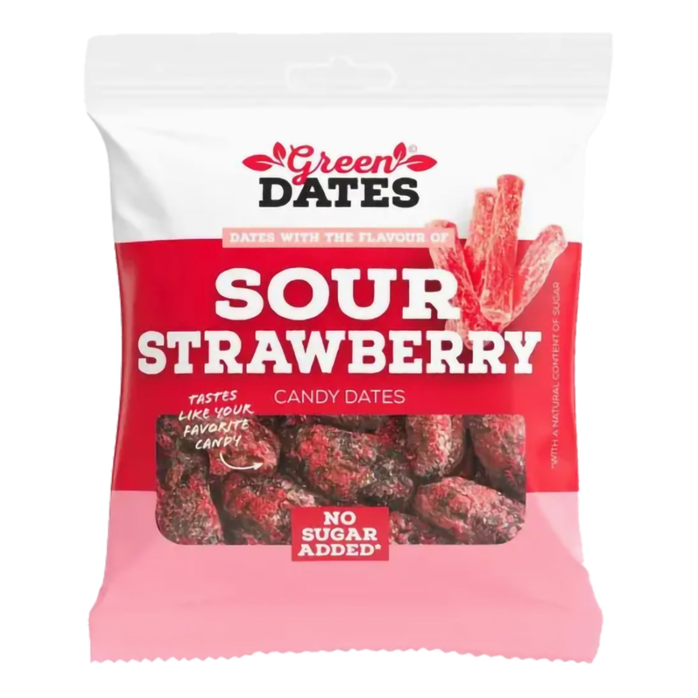 Green Dates Dadler Sour Strawberry - 90 gram