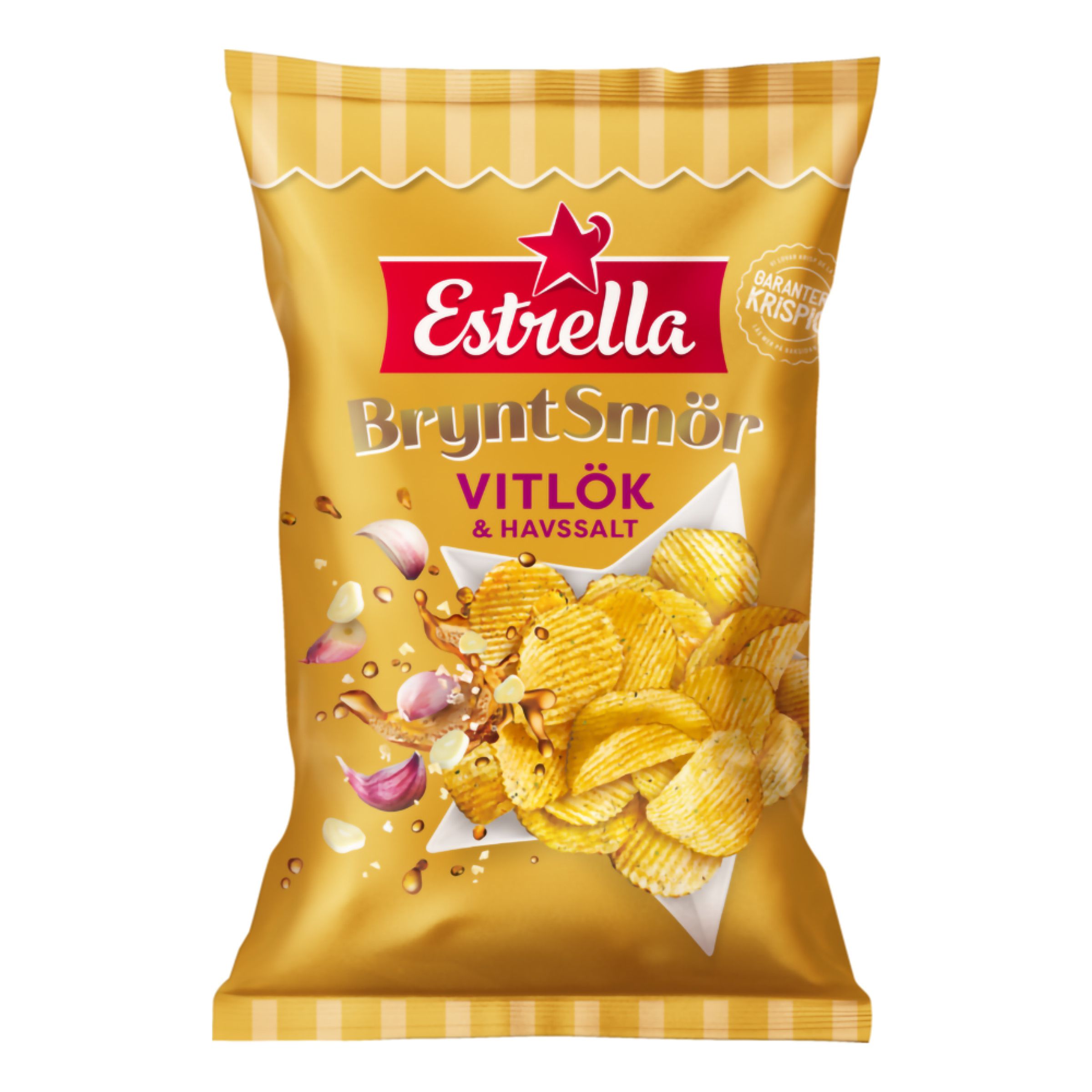 Estrella Brunet Smør Hvidløg & Havsalt - 175 gram