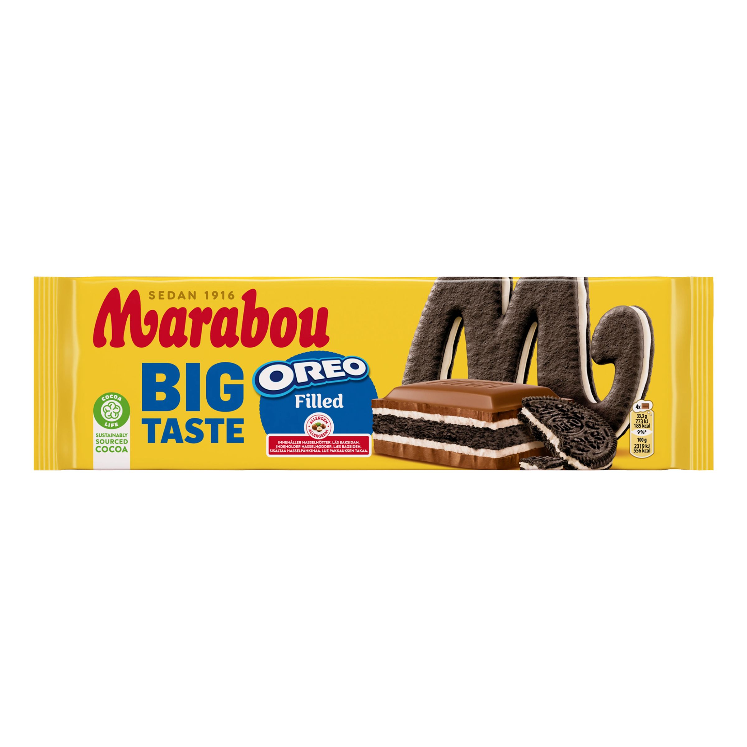 Marabou Big Taste Oreo Filled - 300 gram