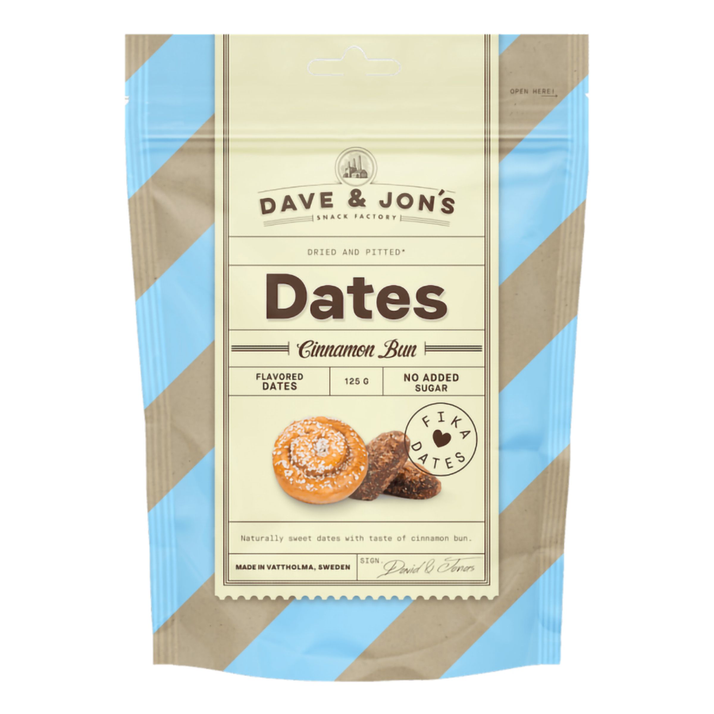 Dave & Jon's Dadler Cinnamon Bun - 125 gram