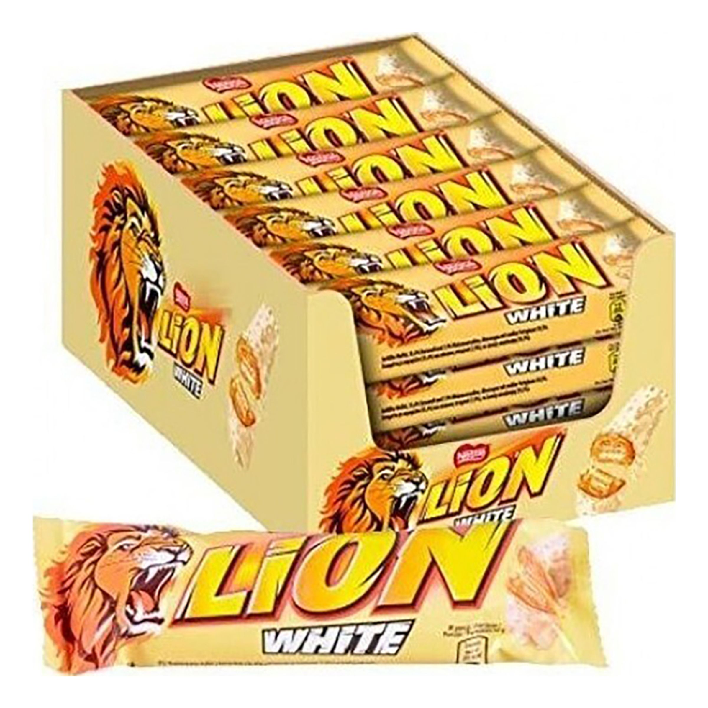Lion White Chokoladebar - 24-pak