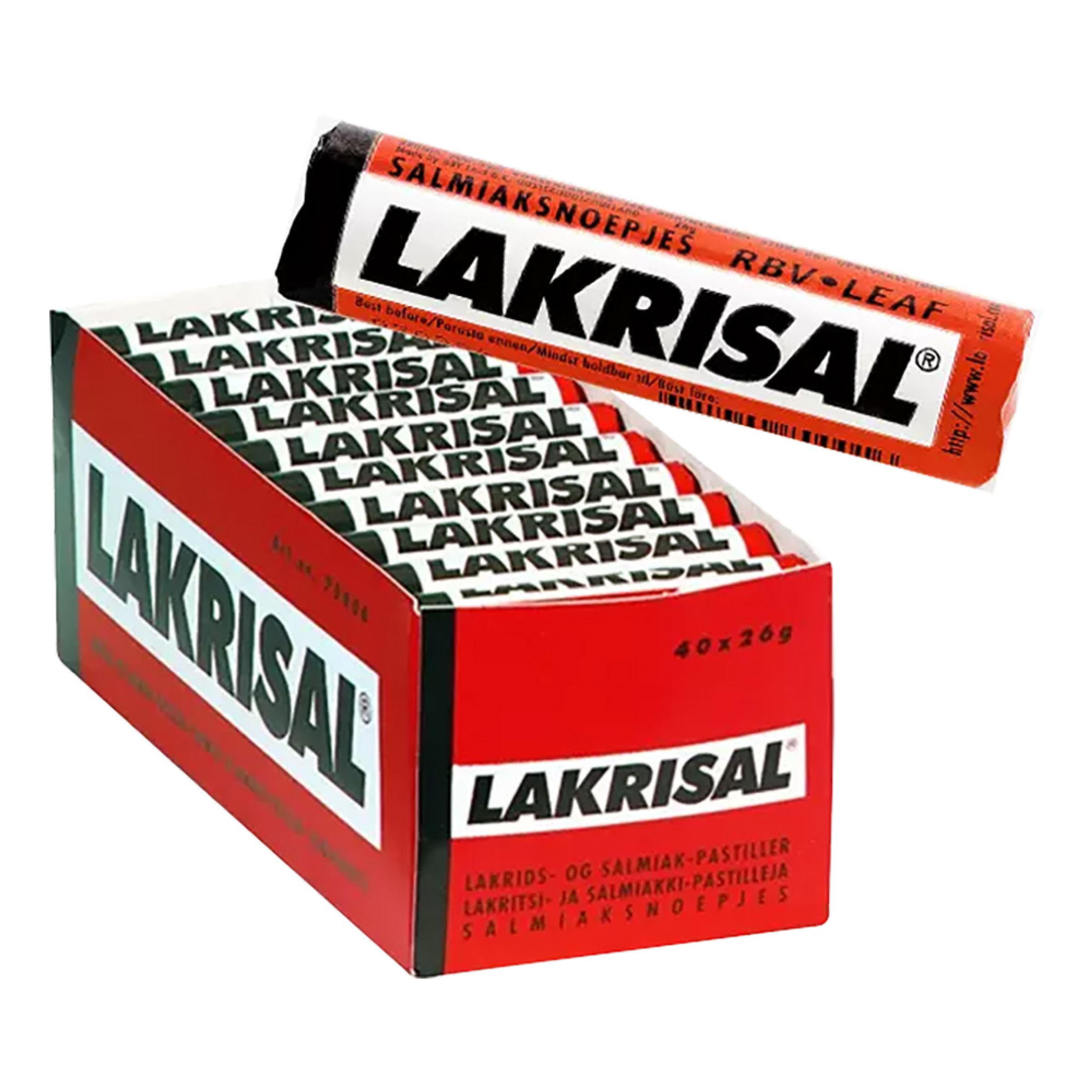 Lakrisal Storpak - 40-stk
