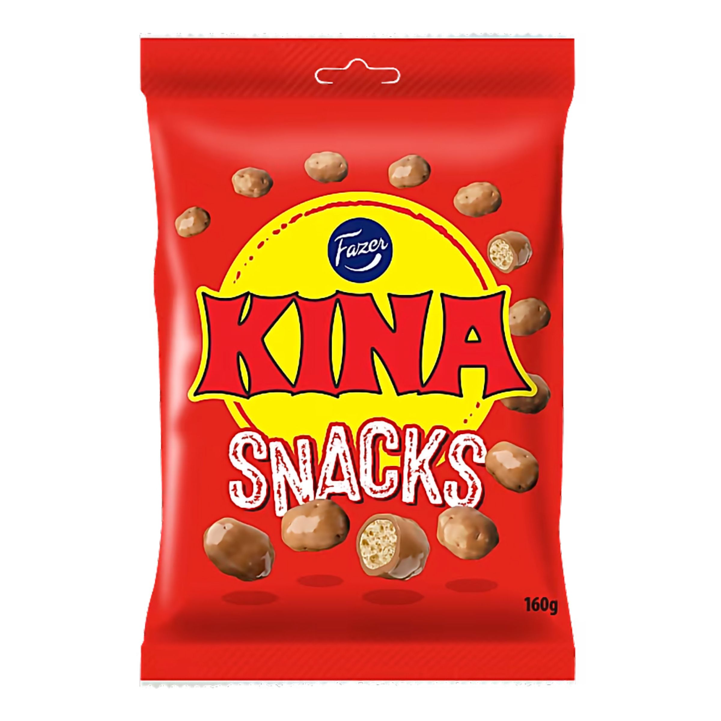 Fazer Kina Rød snacks - 160 gram