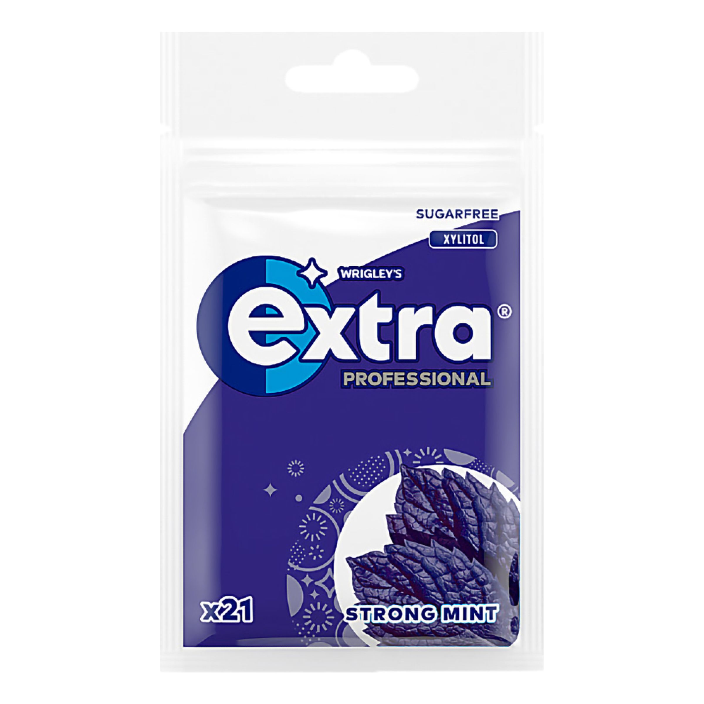 Extra Strong Mint Tyggegummi