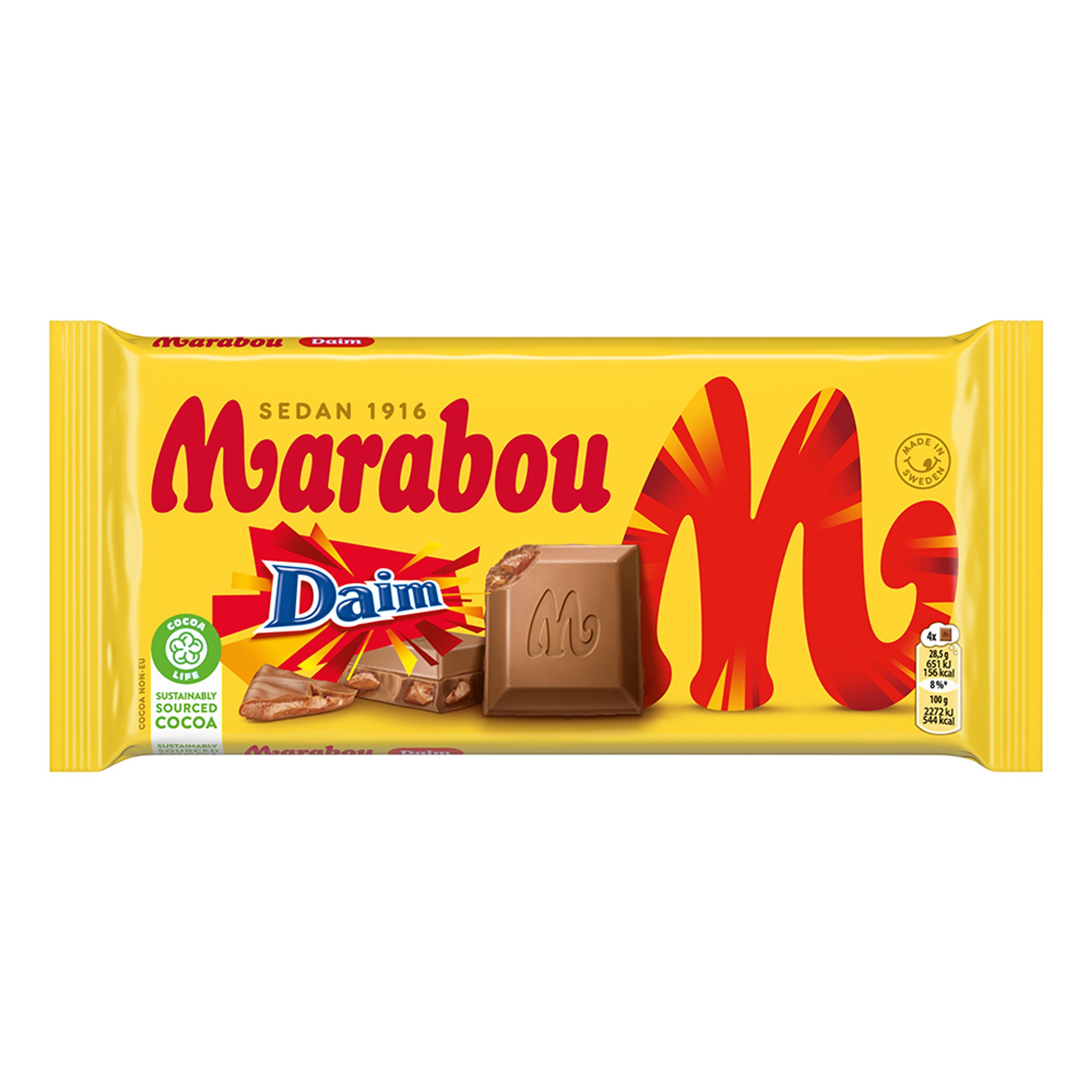 Marabou Daim Chokoladekage - 200 gram